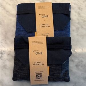 Delta One First Class Travel Kits (Set of 2)